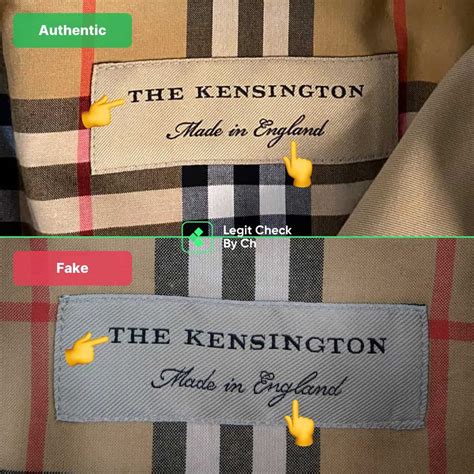 how to legit check burberry pants|Burberry coat false.